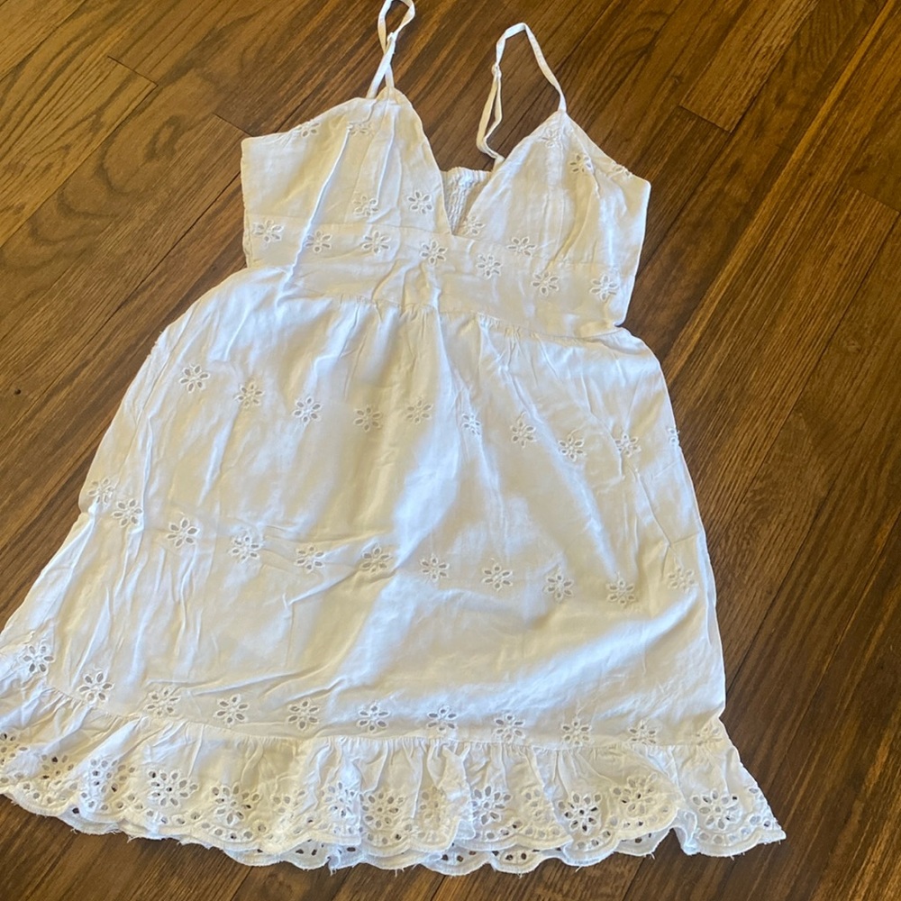 White Eyelet cami dress Jessica Simpson